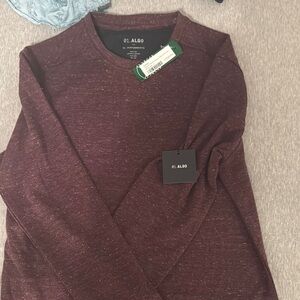 01 Algo Maroon Long Sleeve Shirt